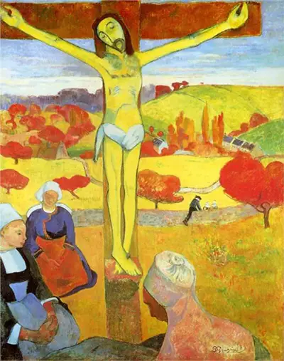Yellow Christ Paul Gauguin